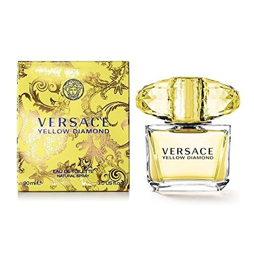 Versace Yellow Diamond Eau De Toilette Spray for Women, 1.7 Fl Oz